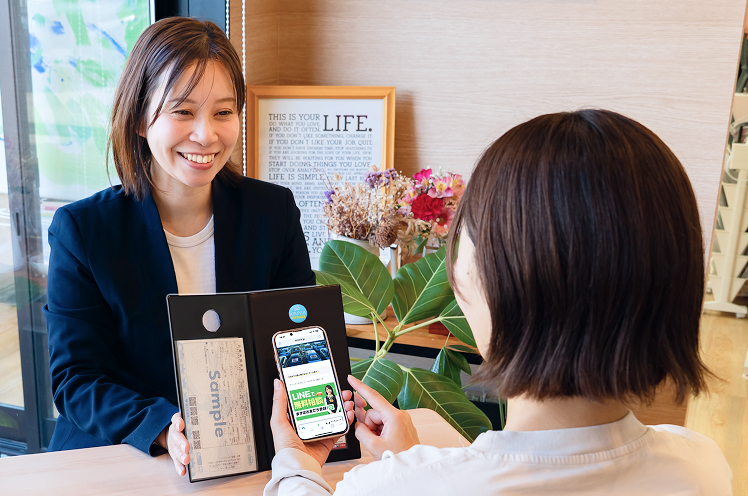 イメージ：来店後もお客様とのつながりを維持したい